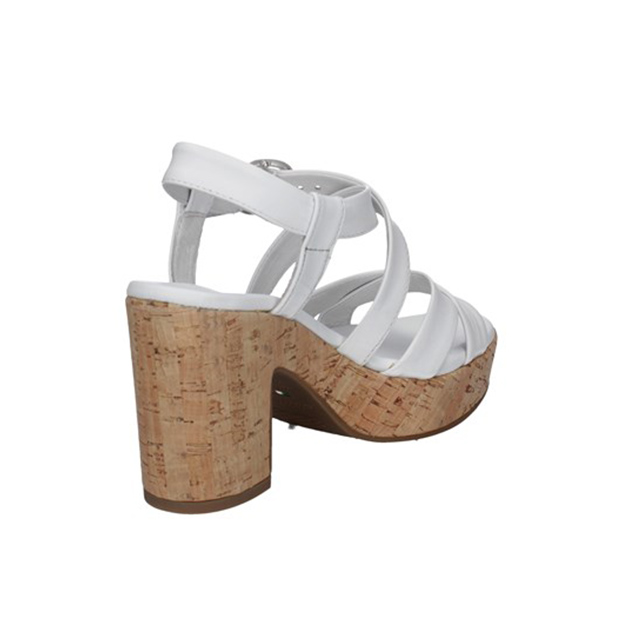 Sandali scarpe Nero Giardini Glamour donna bianco P806001DE/707 listino € 129,50 